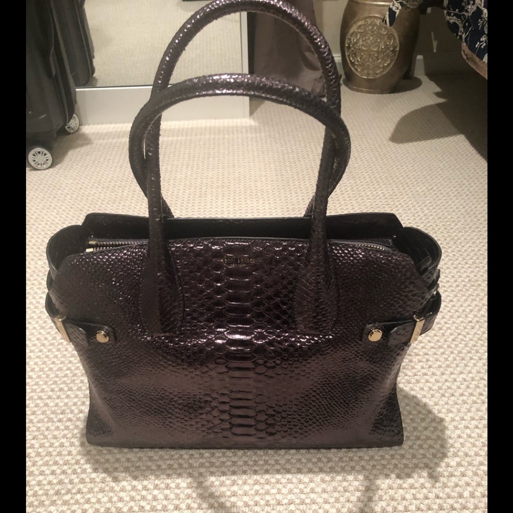 Brand new Henri Bendel snakeskin satchel